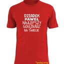 Koszulka z nadrukiem dla dziadka, prezent najlepszy dziadek, urodziny, święta