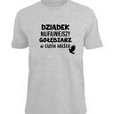 Koszulka z nadrukiem dla dziadka, prezent najlepszy dziadek, urodziny, święta