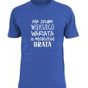 Koszulka z nadrukiem dla starszego lub młodszego brata, prezent, urodziny młodszy