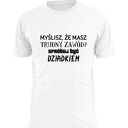Koszulka z nadrukiem dla dziadka, prezent najlepszy dziadek, urodziny, święta