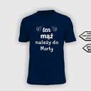 Koszulka z nadrukiem dla męża, prezent od żony, święta, upominek, walentynki