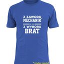 Koszulka z nadrukiem dla brata, prezent najlepszy brat, urodziny bro, święta
