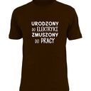 Koszulka z nadrukiem dla elektryka, prezent najlepszy elektryk, do pracy, urodziny