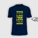 Koszulka z nadrukiem dla taty, prezent dzień ojca, od dzieci, syna, córki, najlepszy