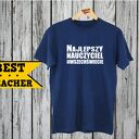 Koszulka z nadrukiem, prezent na dzień edukacji, super nauczyciel