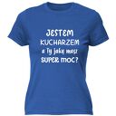 Koszulka z nadrukiem dla kucharki, prezent najlepsza, gotowanie, urodziny