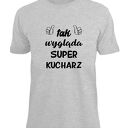 Koszulka z nadrukiem dla kucharza, prezent najlepszy kucharz, gotowanie, urodziny