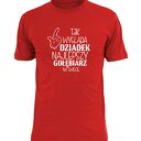 Koszulka z nadrukiem dla dziadka, prezent najlepszy dziadek, urodziny, święta