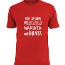 Koszulka z nadrukiem dla brata, prezent najlepszy brat, urodziny bro, święta