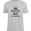 Koszulka z nadrukiem dla brata, prezent najlepszy brat, urodziny bro, święta
