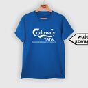 Koszulka z nadrukiem dla taty, prezent dzień ojca, od dzieci, syna, córki, najlepszy