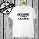 Koszulka z nadrukiem chłopaka, super faceta, mężczyzny, męża