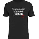 Koszulka z nadrukiem dla dziadka, prezent najlepszy dziadek, urodziny, święta