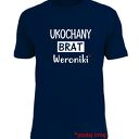 Koszulka z nadrukiem dla brata, prezent najlepszy brat, urodziny bro, święta