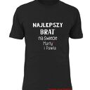 Koszulka z nadrukiem dla brata, prezent najlepszy brat, urodziny bro, święta