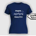 Koszulka z nadrukiem, prezent na dzień edukacji, super nauczycielka, koniec