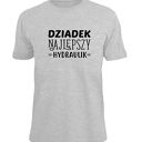Koszulka z nadrukiem dla dziadka, prezent najlepszy dziadek, urodziny, święta