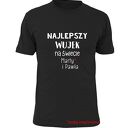 z nadrukiem dla wujka, prezent najlepszy wujek, koszulki, urodziny wuja, święta