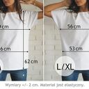 Koszulka bawełniana z nadrukiem Jeż w kolorze białym - S/M