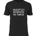 Koszulka z nadrukiem dla informatyka, prezent najlepszy, programista, komputer
