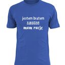 Koszulka z nadrukiem dla brata, prezent najlepszy brat, urodziny bro, święta
