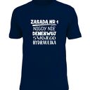 Koszulka z nadrukiem, prezent najlepszy hydraulik, do pracy, urodziny, święta