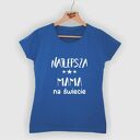 Koszulka z nadrukiem ciążowym, dla kobiety w ciąży, mama