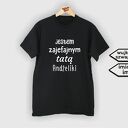 Koszulka z nadrukiem dla taty, prezent dzień ojca, od dzieci, syna, córki, najlepszy