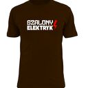 Koszulka z nadrukiem dla elektryka, prezent najlepszy elektryk, do pracy, urodziny