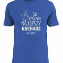 Koszulka z nadrukiem dla kucharza, prezent najlepszy kucharz, gotowanie, urodziny