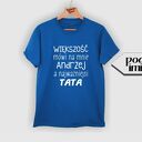 Koszulka z nadrukiem dla taty, super, najlepszy tatuś, ojciec, mąż