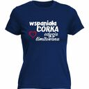 Koszulka z nadrukiem dla córki, najlepsza córcia, prezent córeczki na urodziny
