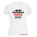 Koszulka z nadrukiem, najlepsza MAMA, prezent dzień matki, urodziny, święta