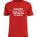 Koszulka z nadrukiem dla dziadka, prezent najlepszy dziadek, urodziny, święta
