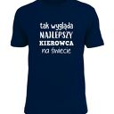z nadrukiem, prezent najlepszy kierowca, koszulki, urodziny tirowca, święta