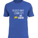 Koszulka z nadrukiem dla starszego lub młodszego brata, prezent, urodziny młodszy