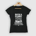 Koszulka z nadrukiem, prezent na dzień edukacji, super nauczycielka, koniec