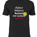 Koszulka z nadrukiem dla kucharza, prezent najlepszy kucharz, gotowanie, urodziny