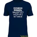 Koszulka z nadrukiem dla dziadka, prezent najlepszy dziadek, urodziny, święta