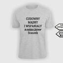 Koszulka z nadrukiem dla narzeczonego, super faceta, pan młody, walentynki, święta