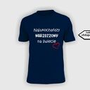 Koszulka z nadrukiem dla narzeczonego, super faceta, pan młody, walentynki, święta