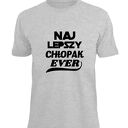 Koszulka z nadrukiem, prezent chłopak, narzeczony, urodziny, walentynki, mikołajki