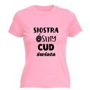 Koszulka z nadrukiem dla siostry, prezent najlepsza, sióstr, urodziny