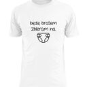 Koszulka z nadrukiem dla brata, prezent najlepszy brat, urodziny bro, święta