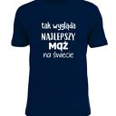z nadrukiem dla męża, prezent najlepszy mąż, koszulki od żony, urodziny, święta