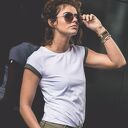 T-shirt Koszulka Khaki Sleeves, ROZMIAR M