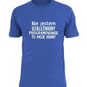Koszulka z nadrukiem dla informatyka, prezent najlepszy, programista, komputer