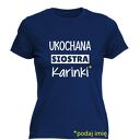 Koszulka z nadrukiem dla siostry, prezent najlepsza, sióstr, urodziny