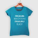 Koszulka z nadrukiem, prezent na dzień edukacji, super nauczycielka, koniec