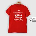 Koszulka z nadrukiem dla chłopaka, super faceta, narzeczonego, męża, walentynki